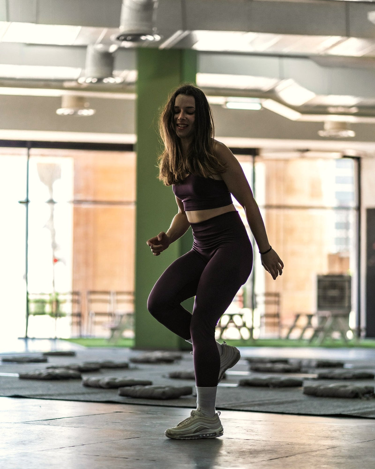 Conjunto Contorno Seamless, Ameixa